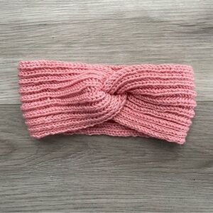Handmade Pink Knit Headband